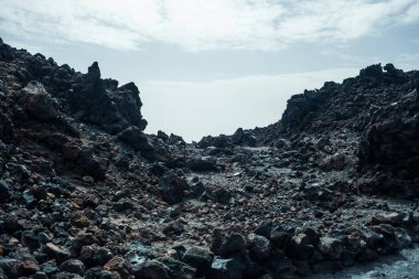 Güzel kayalık dağ çölü