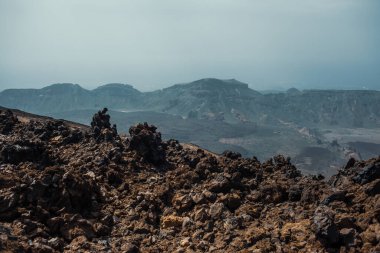 Güzel kayalık dağ çölü