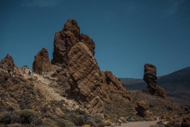 Güzel kayalık dağ çölü