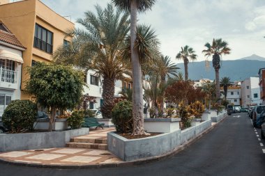 Gündüz vakti güzel Akdeniz kenti 