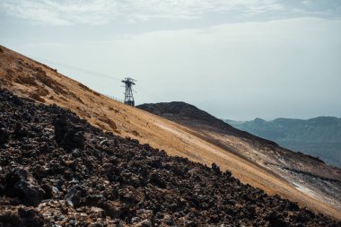 Güzel kuru çöl manzarası