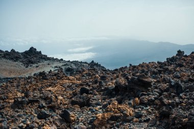 Güzel kayalık dağ çölü