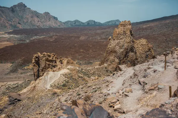 Beautiful Rocky Stone Mountain Desert — Stock Photo, Image
