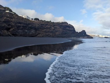 Tenerife 'nin okyanus kıyıları, Kanarya Adası, İspanya, Avrupa