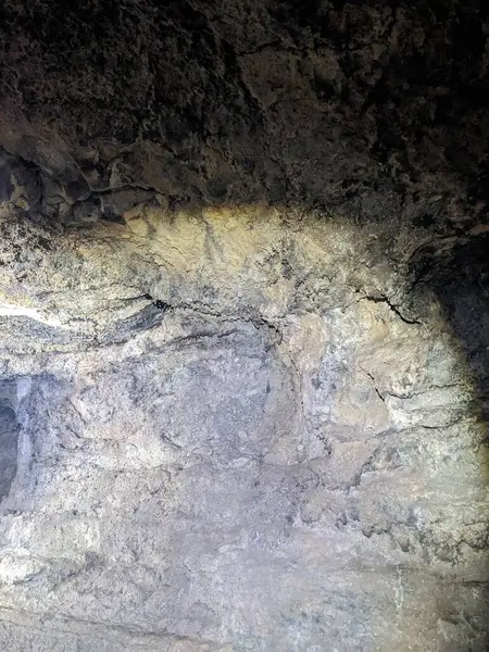 stock image a closeup shot of a stone in the cave