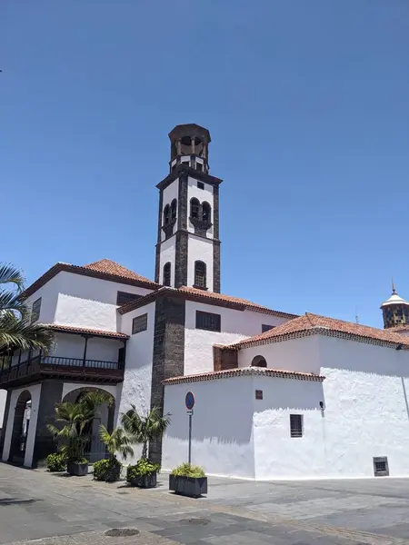 Iglesia Parroquia Matriz Nuestra Seora Concepcin Santa Cruz Tenerife Şehrinde Telifsiz Stok Imajlar