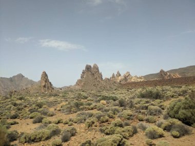 Dağların güzel manzarası