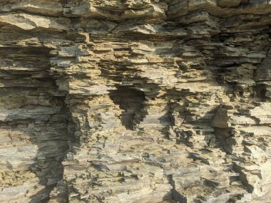 Doğal taş yüzey dokusu, kapat. 