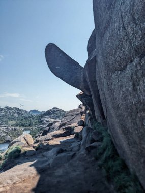 Norveç 'te kaya oluşumları