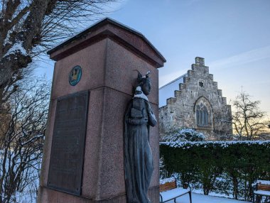 Norveç, Bergen 'de Aziz Sunniva Heykeli
