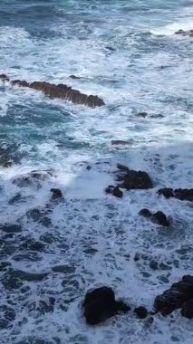 Taganana, Tenerife, Kanarya, İspanya, Avrupa 'nın Rocky kıyıları