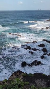 Taganana, Tenerife, Kanarya, İspanya, Avrupa 'nın Rocky kıyıları