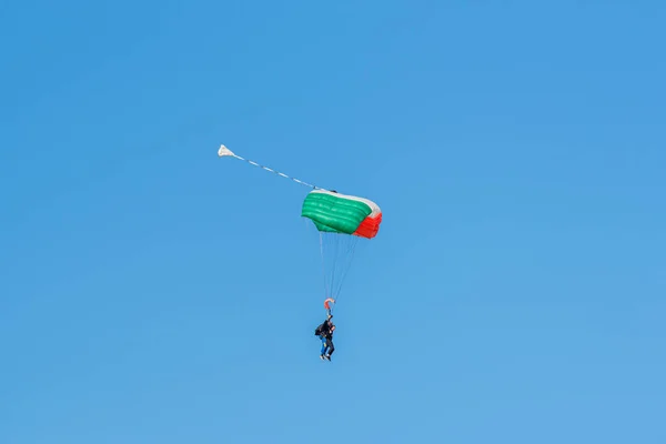 Jurien Bay Australien 2020 Tandem Fallschirmspringen Ist Eine Der Beliebtesten — Stockfoto