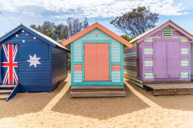 Melbourne, Victoria / Avustralya - 10 / 29 / 2019 Melbournes ilk liman yerleşkesi Williamstown deniz müzeleri ve Timeball Tower ve Fort Gellibrand gibi koloni simgeleri ile dolu.