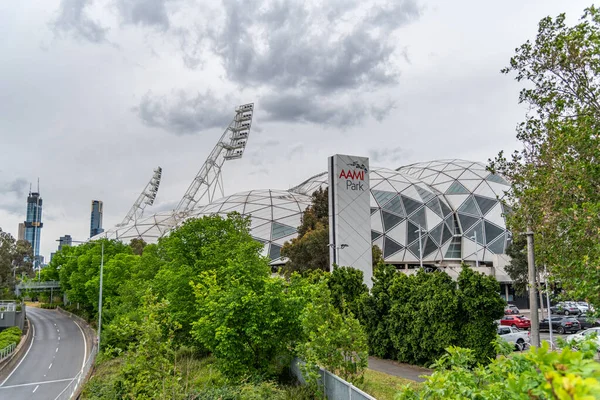 Melbourne Victoria Australien 2019 Aami Park Ist Melbournes Erstklassiges Stadion — Stockfoto