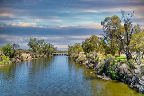 Der Avon River Ist Ein Fluss Westaustralien Die Avon Ein — Stockfoto