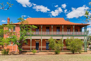 Toodyay, WA - Avustralya 11-12-2020 St Aloysius Toodyay 'in miras binası