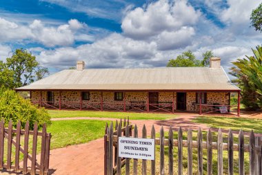 Northam, WA - Avustralya 11-15-2020 Morby Kulübesi Batı Avustralya 'nın hayatta kalan en eski yerleşim yerlerinden biridir..
