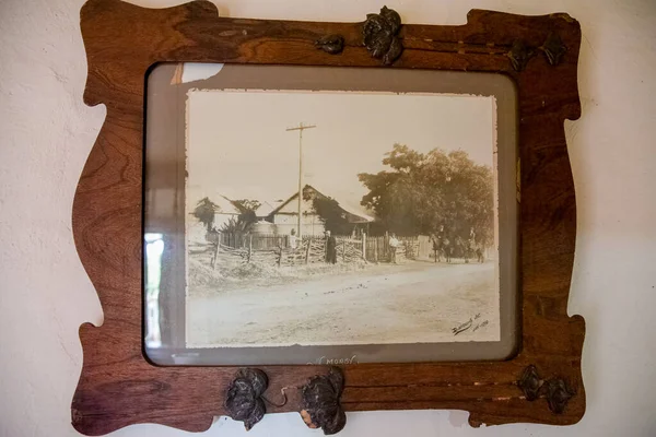 Northam Austrálie 2020 Staré Zarámované Fotografie Morby Cottage Jedné Nejstarších — Stock fotografie