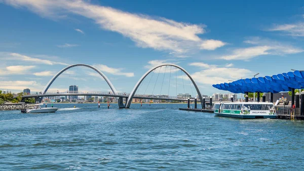 Perth Australia 2017 Elizabeth Quay Perth Tourist Attraction You Can — Stock Photo, Image
