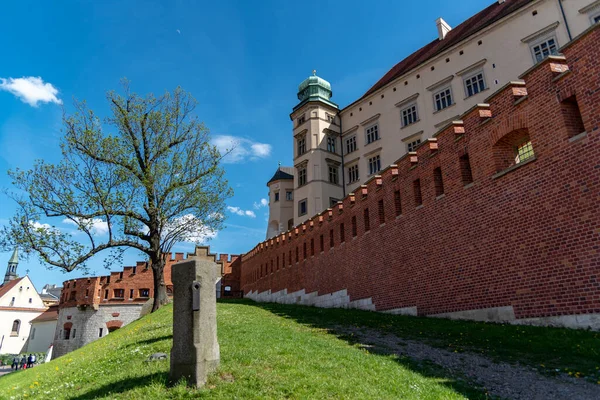 Krakov Malé Polsko Polsko 2019 Wawel Royal Castle Krakov — Stock fotografie