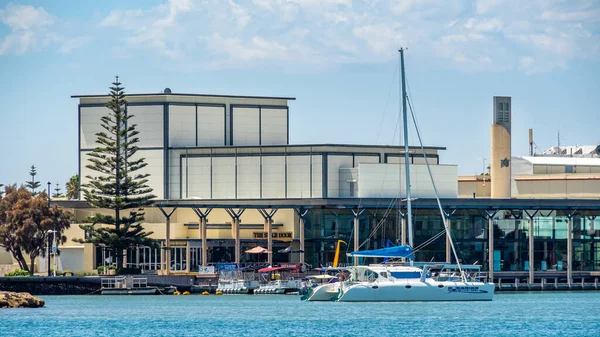 Mandurah Australia 2020 Orilla Del Mar Mandurah Popular Entre Los — Foto de Stock
