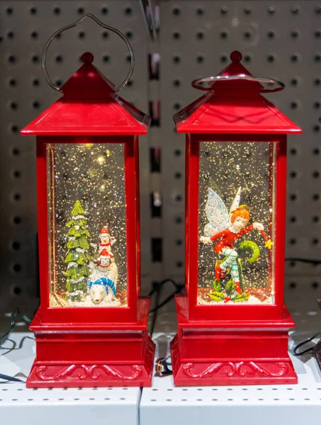 Boże Narodzenie Świąteczne Pomysły Dekoracji Sezonu — Zdjęcie stockowe