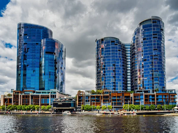 Perth Australia 2021 Μεγάλα Πολυτελή Ξενοδοχεία Στην Elizabeth Quay Στο — Φωτογραφία Αρχείου