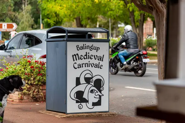 Balingup, WA - Avustralya - 03-13-2025 Balingup Ortaçağ Karnavalı Ortaçağ renkleriyle dolu bir etkinlik.