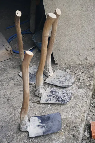 The hoe is a traditional land processing tool