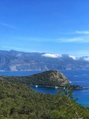 Güzel deniz manzarası