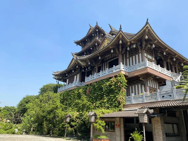 Chi Minh City Wietnam Paź 2022 Widok Khanh Monastery Japońska — Zdjęcie stockowe