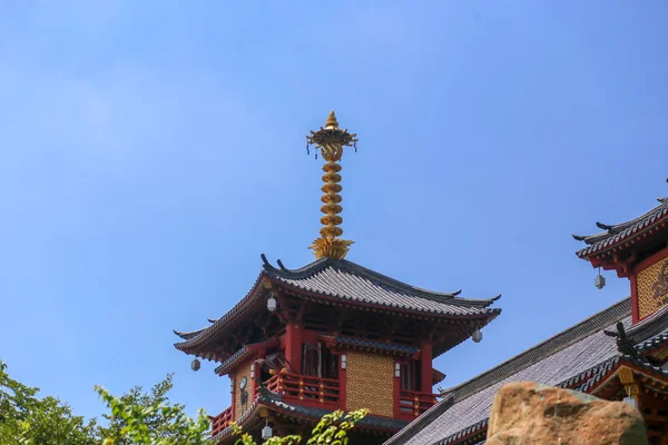 胡志明市 2022年10月16日 位于越南胡志明市的红屋顶Khanh An修道院 日本圣殿 — 图库照片