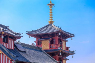 Ho Chi Minh Şehri, Vietnam - 16 Ekim 2022 Khanh An Manastırı - Ho Chi Minh Şehri, Vietnam 'daki Japon Tapınağı