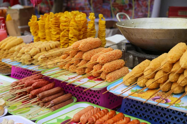 stock image Hanoi sugared or salted dry fruits for sale at the market in Ha Noi Vietnam