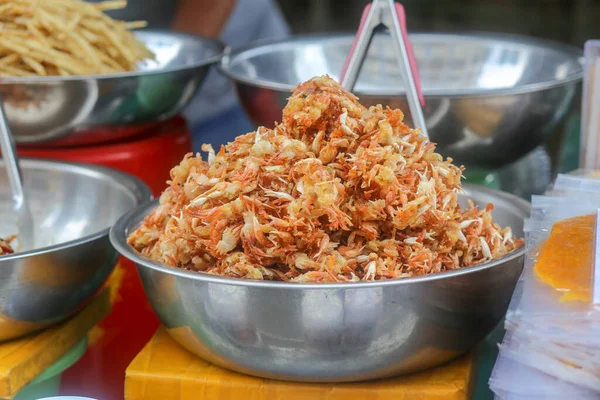 Closeup Deep Fried Small Crabs Traditional Vietnamese Cuisine — Stock Photo, Image
