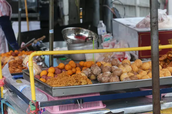 Closeup Vietnamese Donuts Cake Sold Street City — Stock Photo, Image