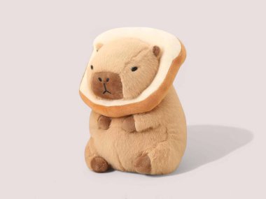 Capybara Tost İçi Doldurulmuş Sevimli Hayvan Oyuncağında