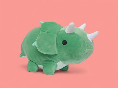 Oynamak için oyuncak bebek dinozorlar.