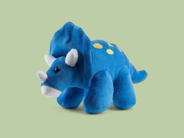 Şirin doldurulmuş dinozor yumuşak oyuncak hayvanları.