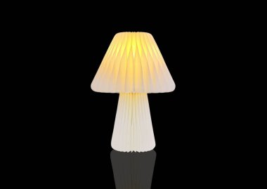 Modern Aydınlatılmış Püreli Mantar Lambası