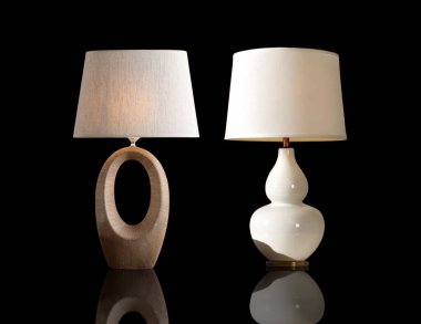 Zarif ve Modern Heykel Masası Lambaları