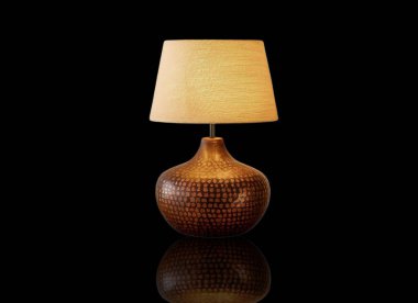 Köy Bronz Tabanlı Lamba