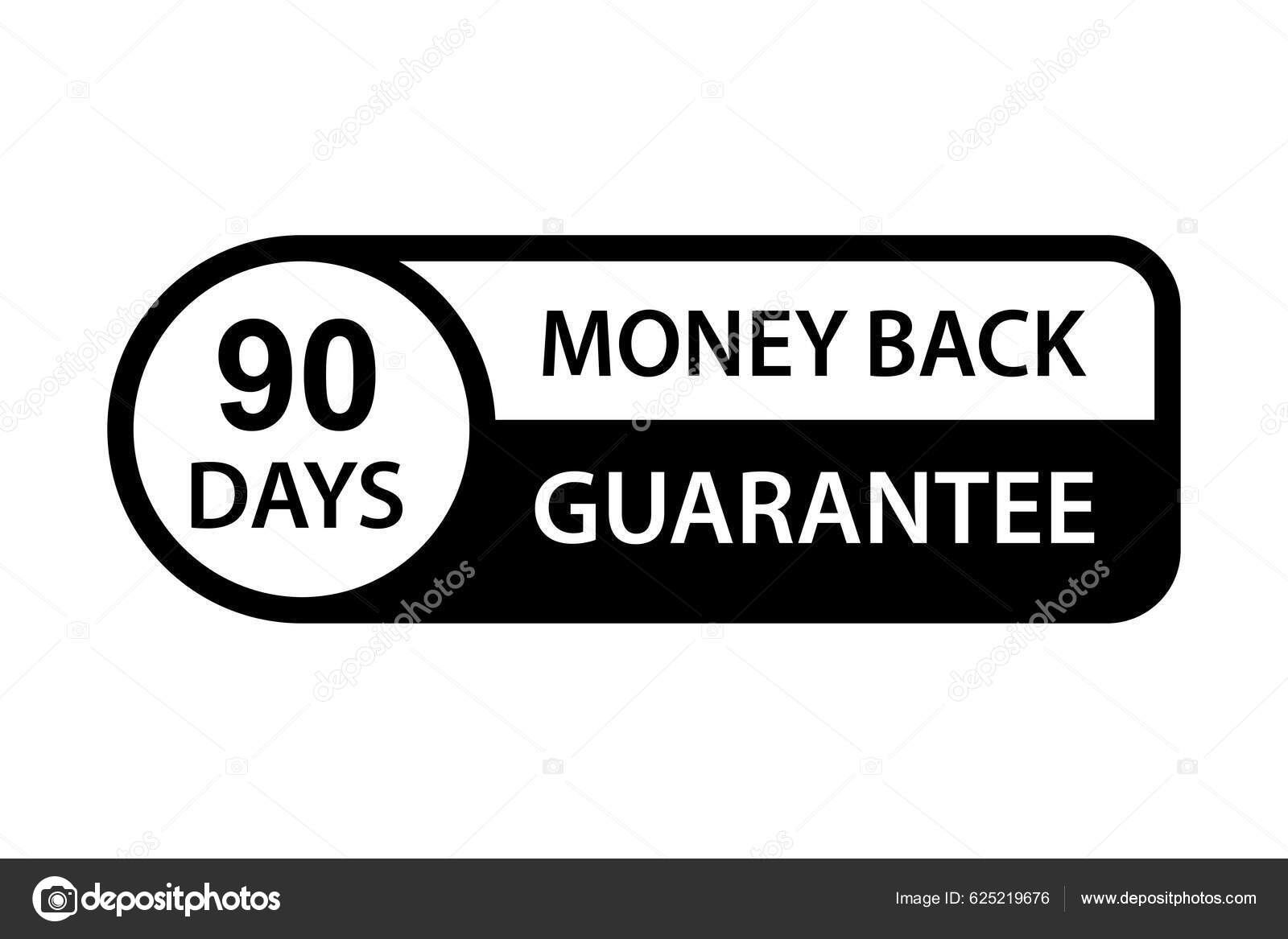 Days Money Back Guarantee Icon Vector Graphic Design Logo Website