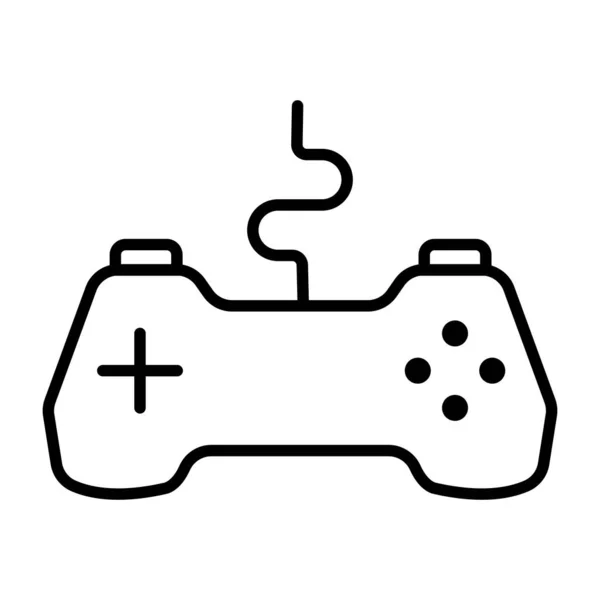 Joystick Spel Controller Ikon Vektor För Grafisk Design Logotyp Webbplats — Stock vektor