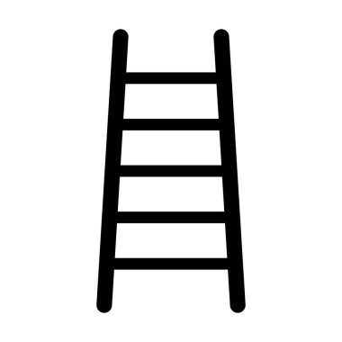 Grafik tasarım, logo, web sitesi, sosyal medya, mobil uygulama, ui illüstrasyon için merdiven simgesi