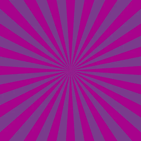 Pop Art Violet Couleurs Rayons Soleil Fond Bande Dessinée Bande — Image vectorielle
