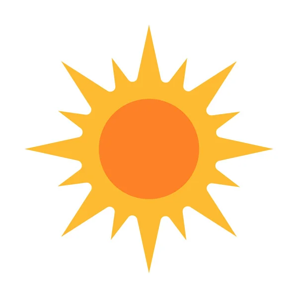 Sun Icon Vector Your Web Design Logo Illustration — Stock Vector
