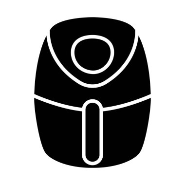 Grafik tasarım, logo, web sitesi, sosyal medya, mobil uygulama, UI illüstrasyon için hava fritözü ikonu