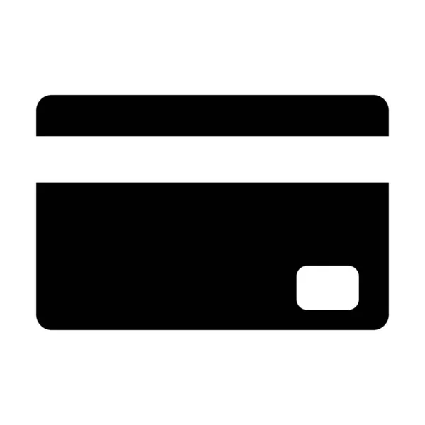 Karty Kredytowej Wektor Ikona Koncepcja Płatności Projekt Graficzny Logo Witryny — Wektor stockowy